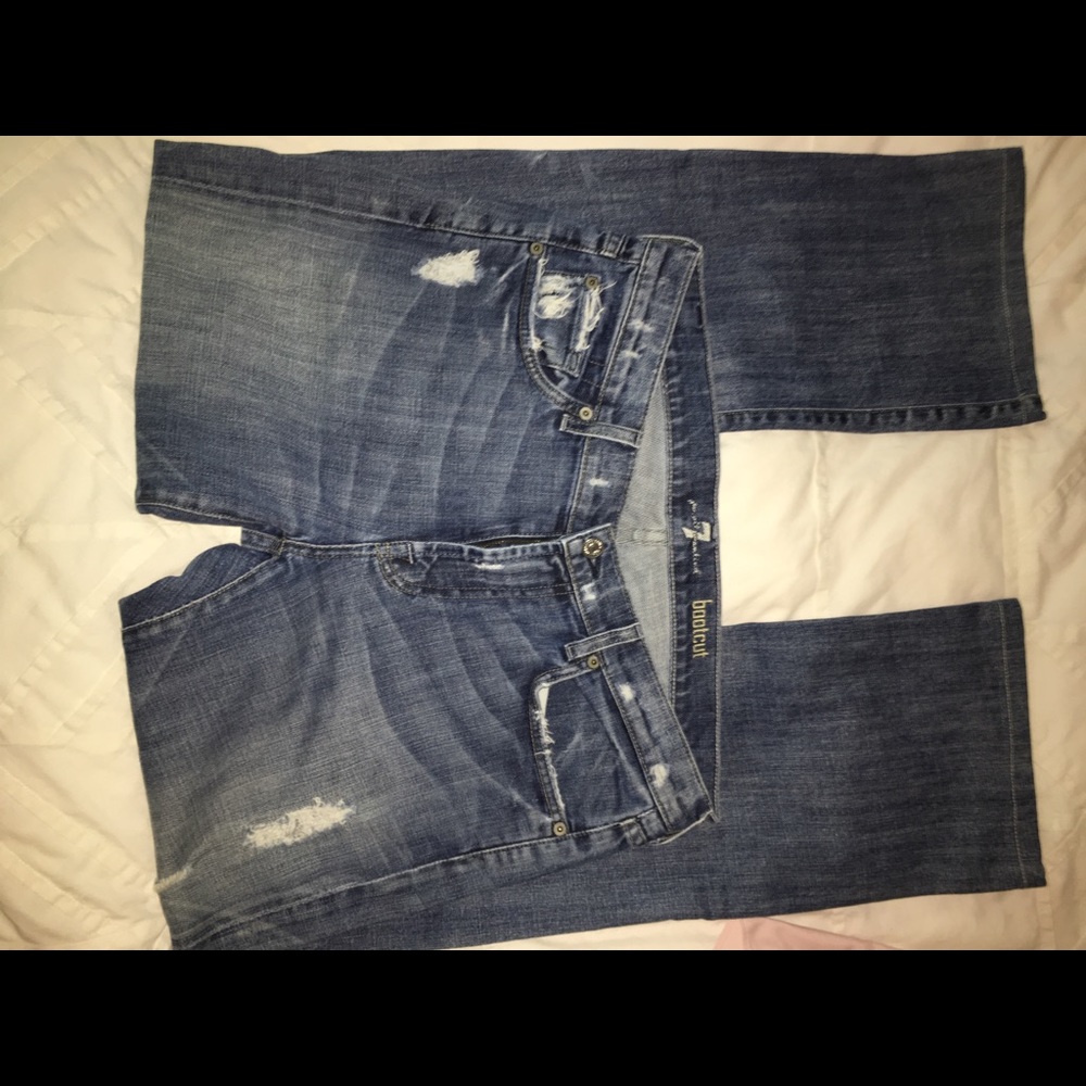 7 for all mankind mens pair of jeans